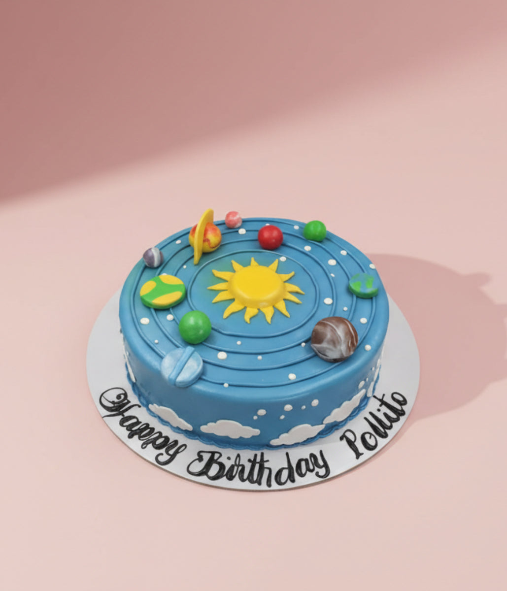 Solar System Cake