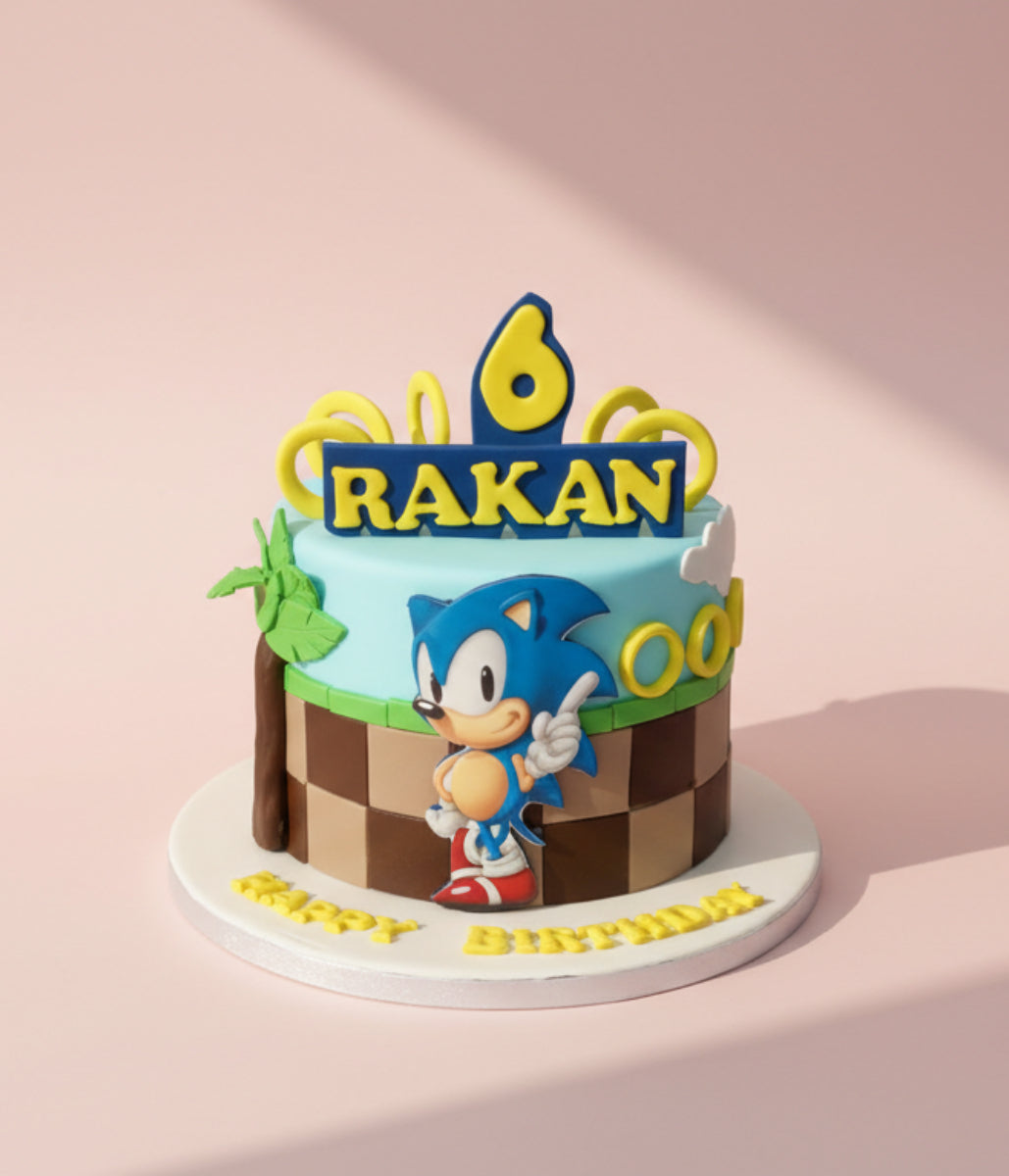 Sonic Adventures Cake