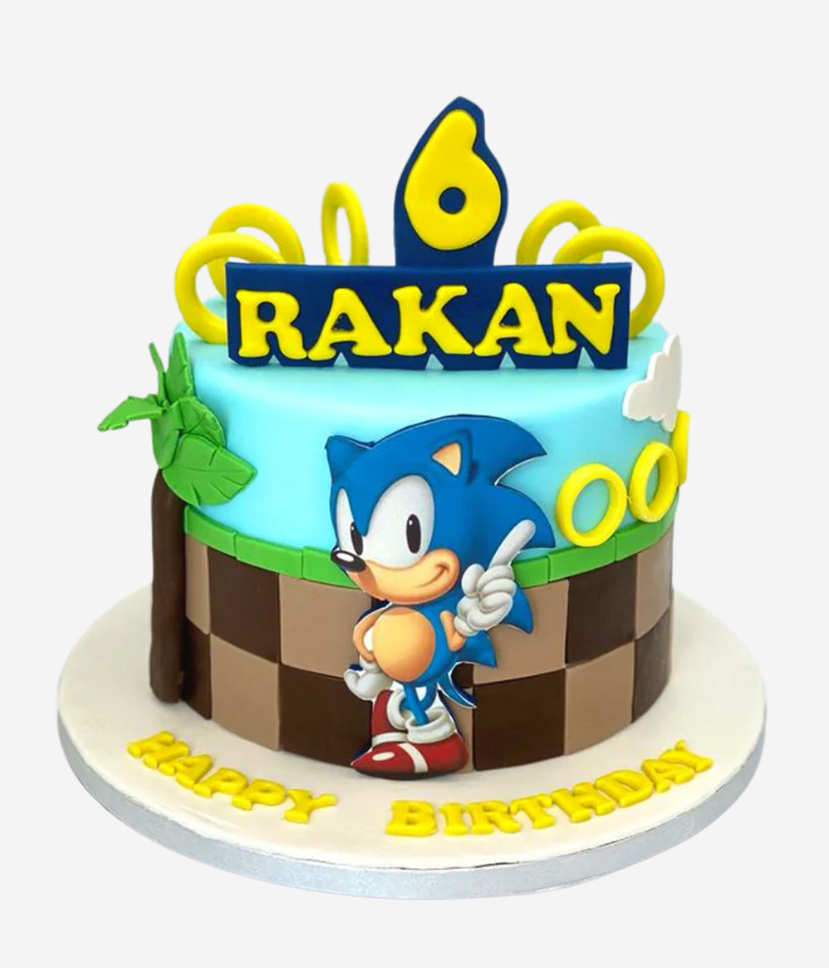 Sonic Adventures Cake