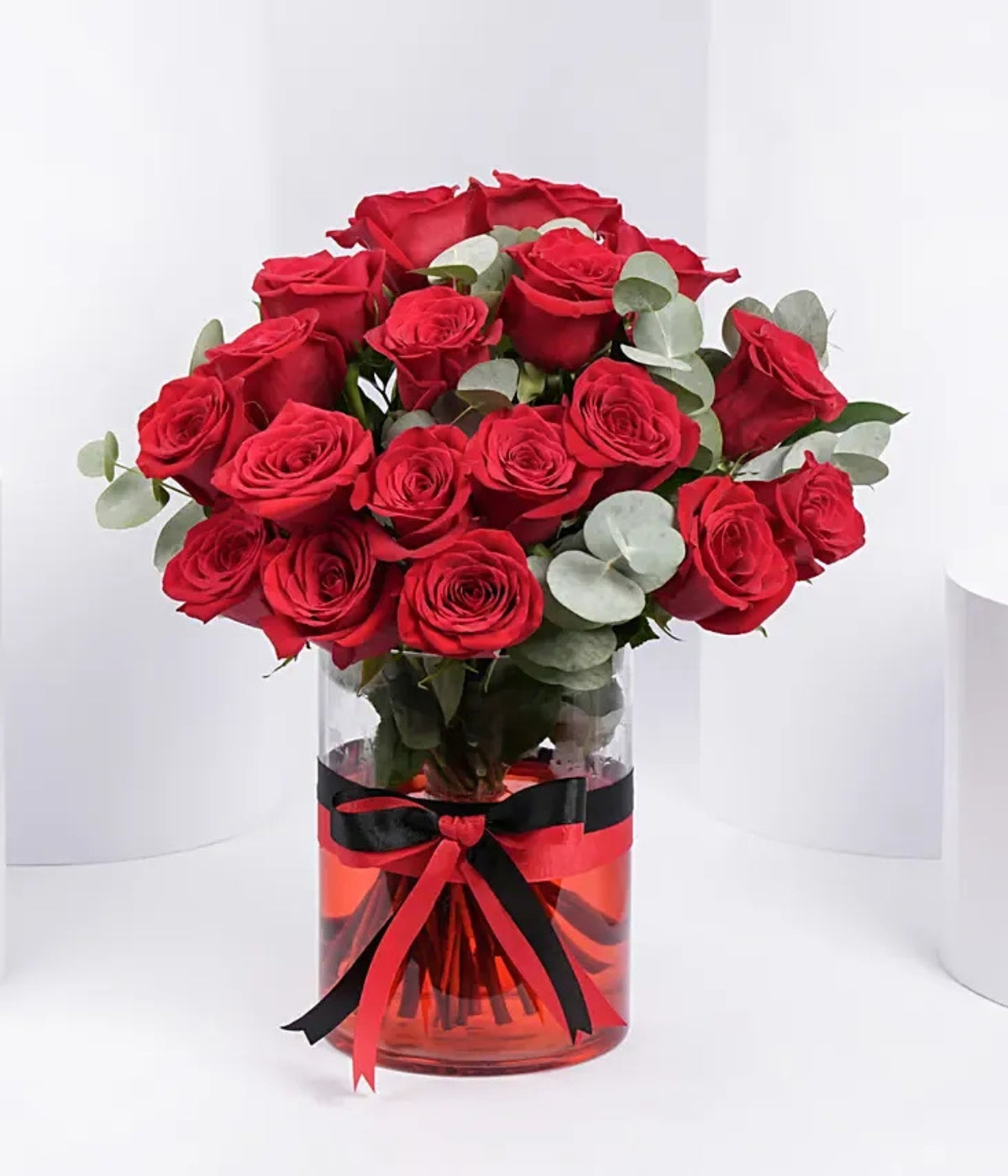 Passionate 18 Roses Arrangement