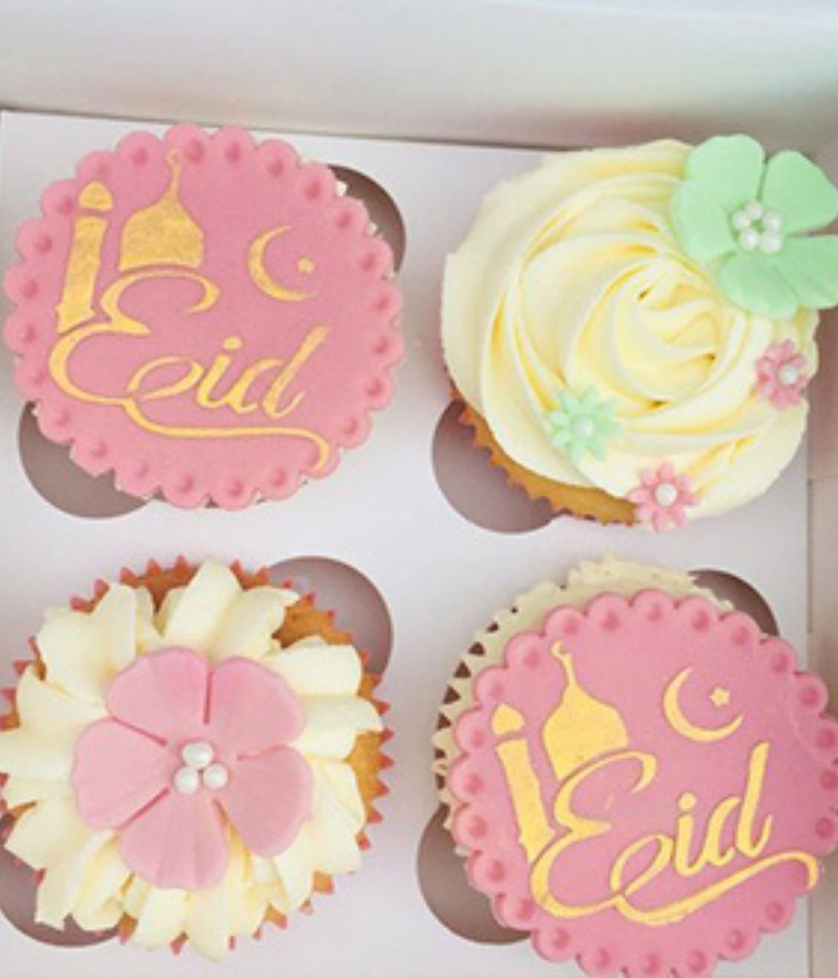 Eid Mubarak cupcakes