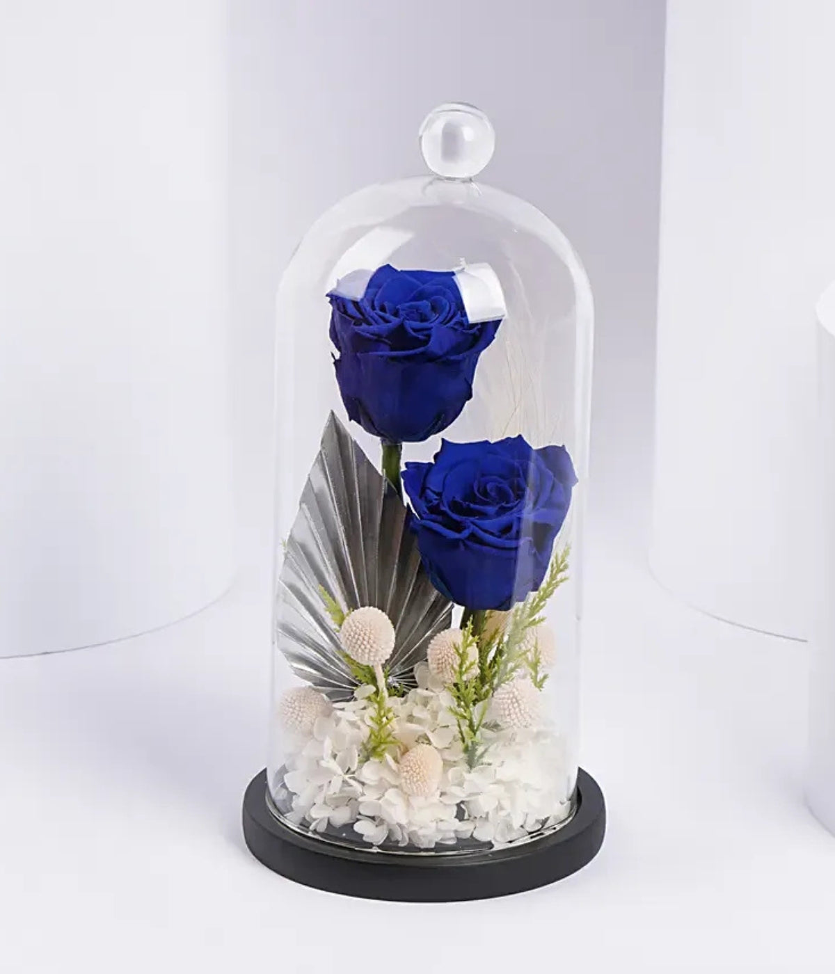 Blue Forever Roses Arrangement