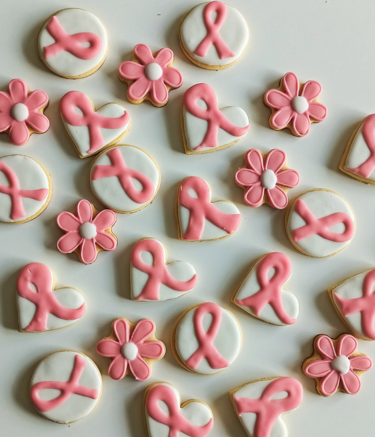 Pink day cookies