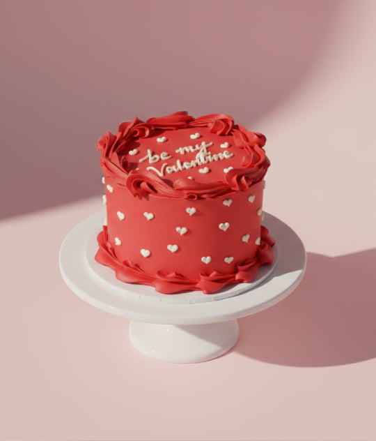 Valentine’s Day Red Cake