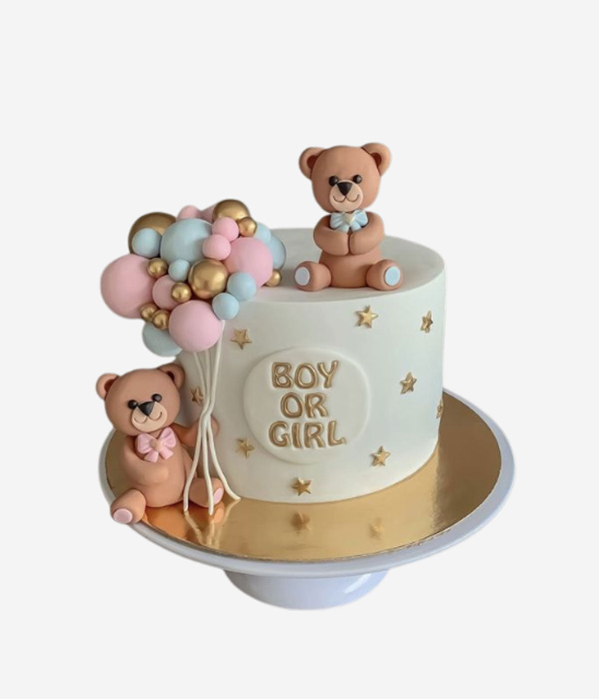 Baby shower cake