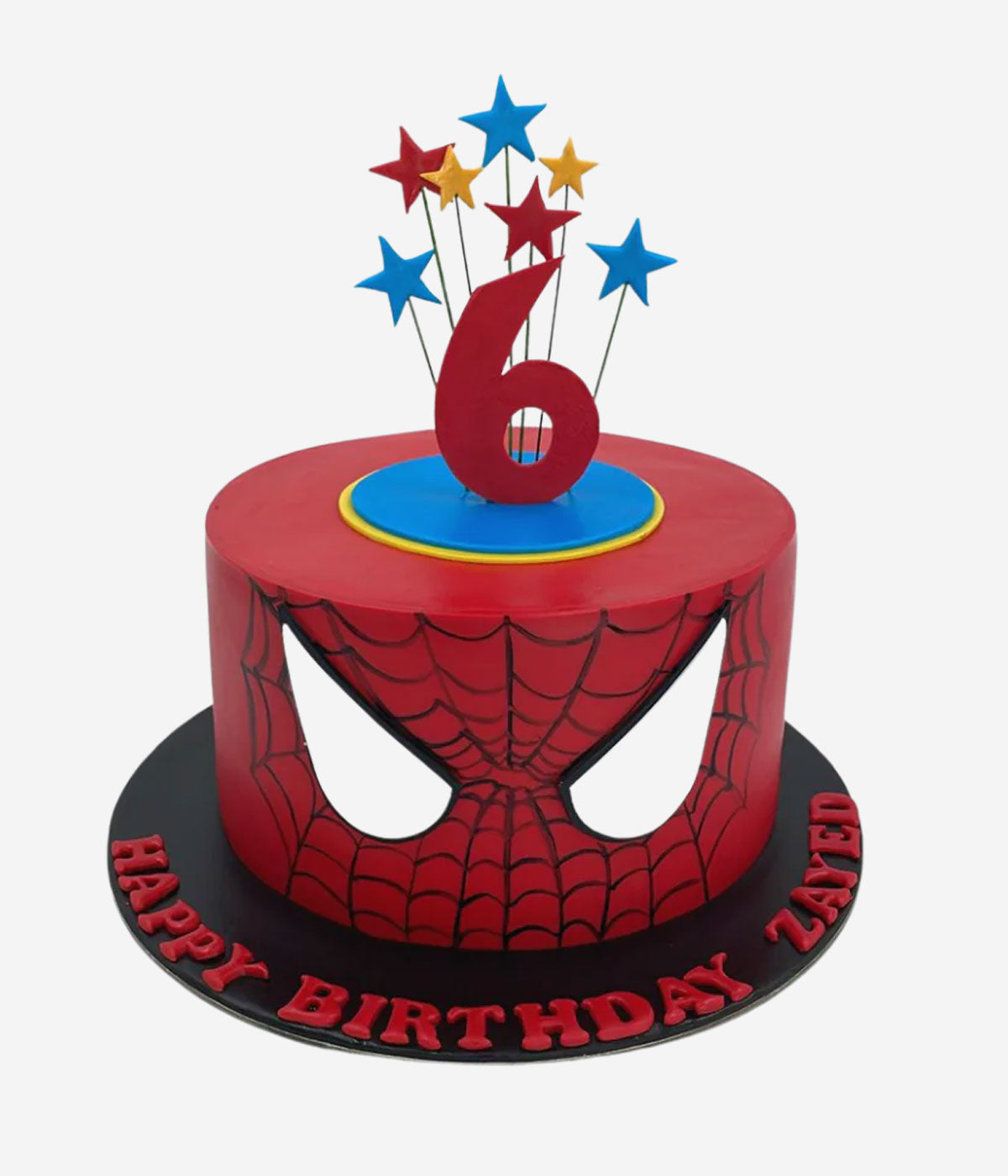 Spiderman Round Cake