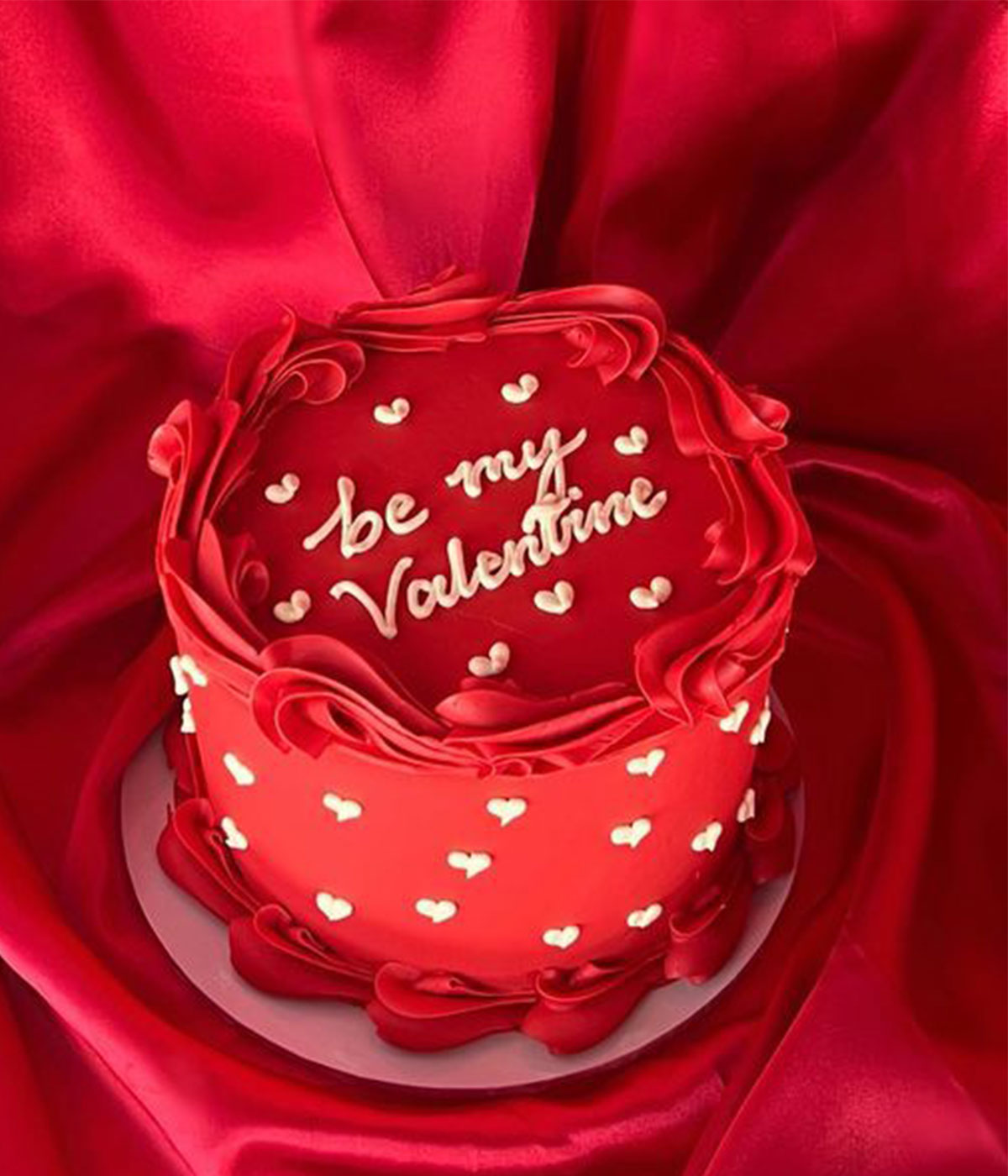 Valentine’s Day Red Cake