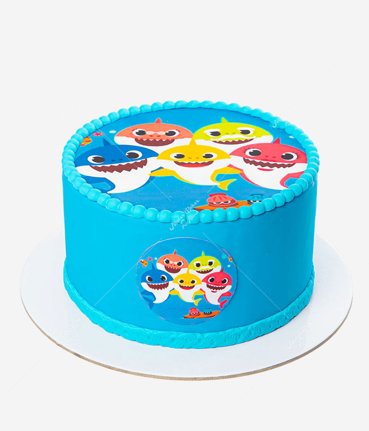 Baby Shark Photo Cake