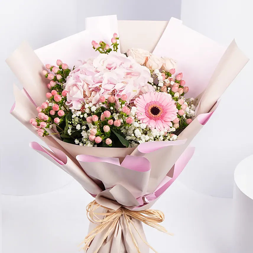 Pink Beauty Flower Bouquet