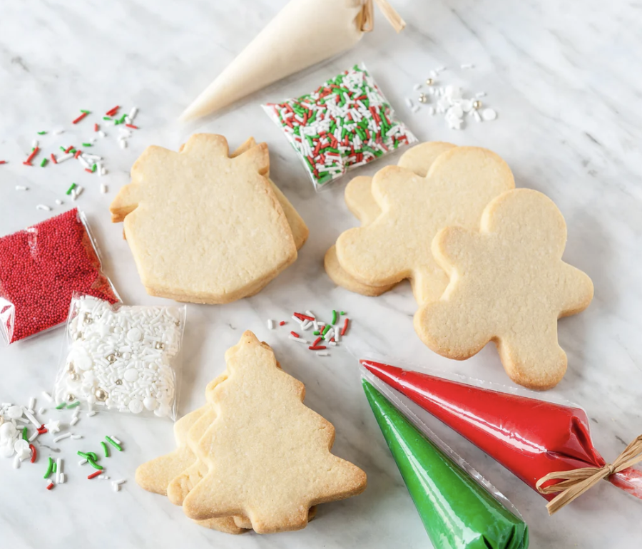 Christmas theme shape cookies