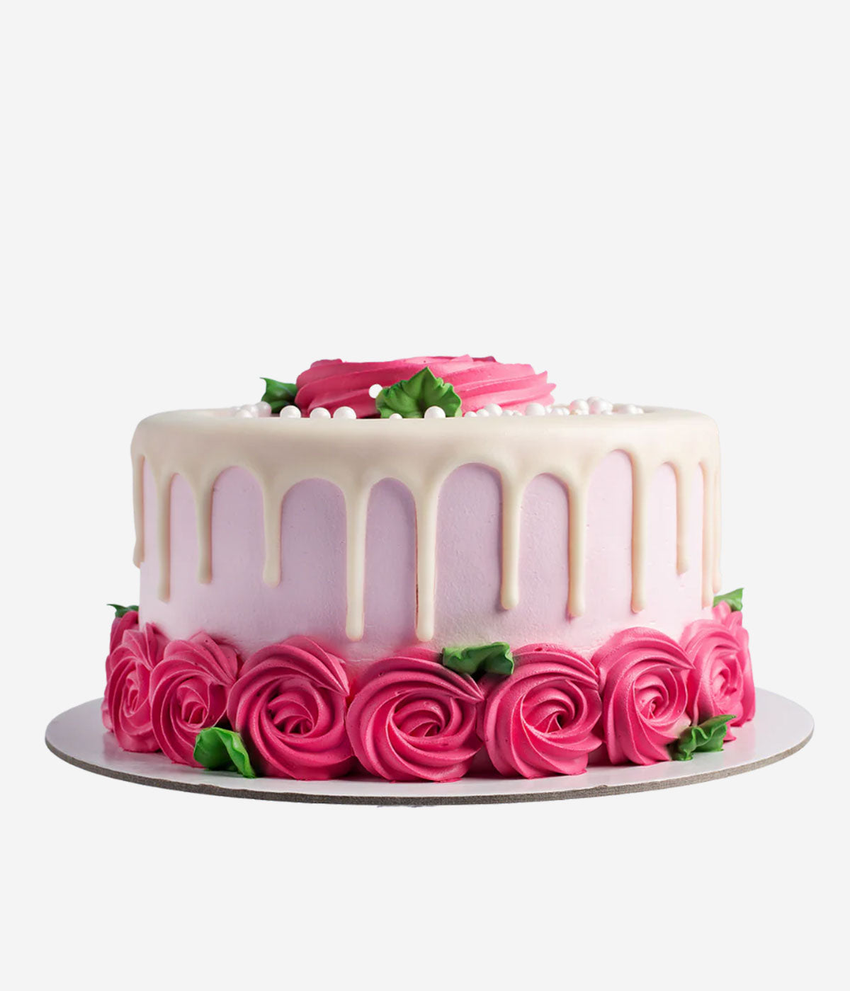 Blush Rose Cake