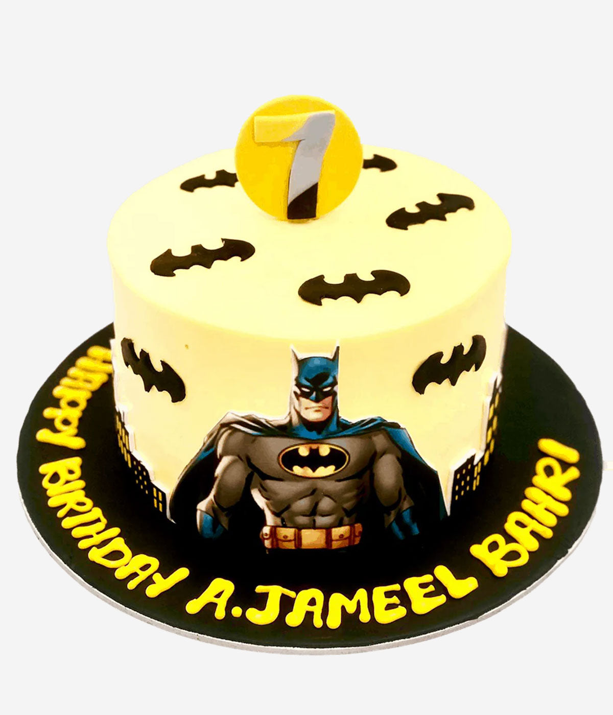 Bat Man Cake