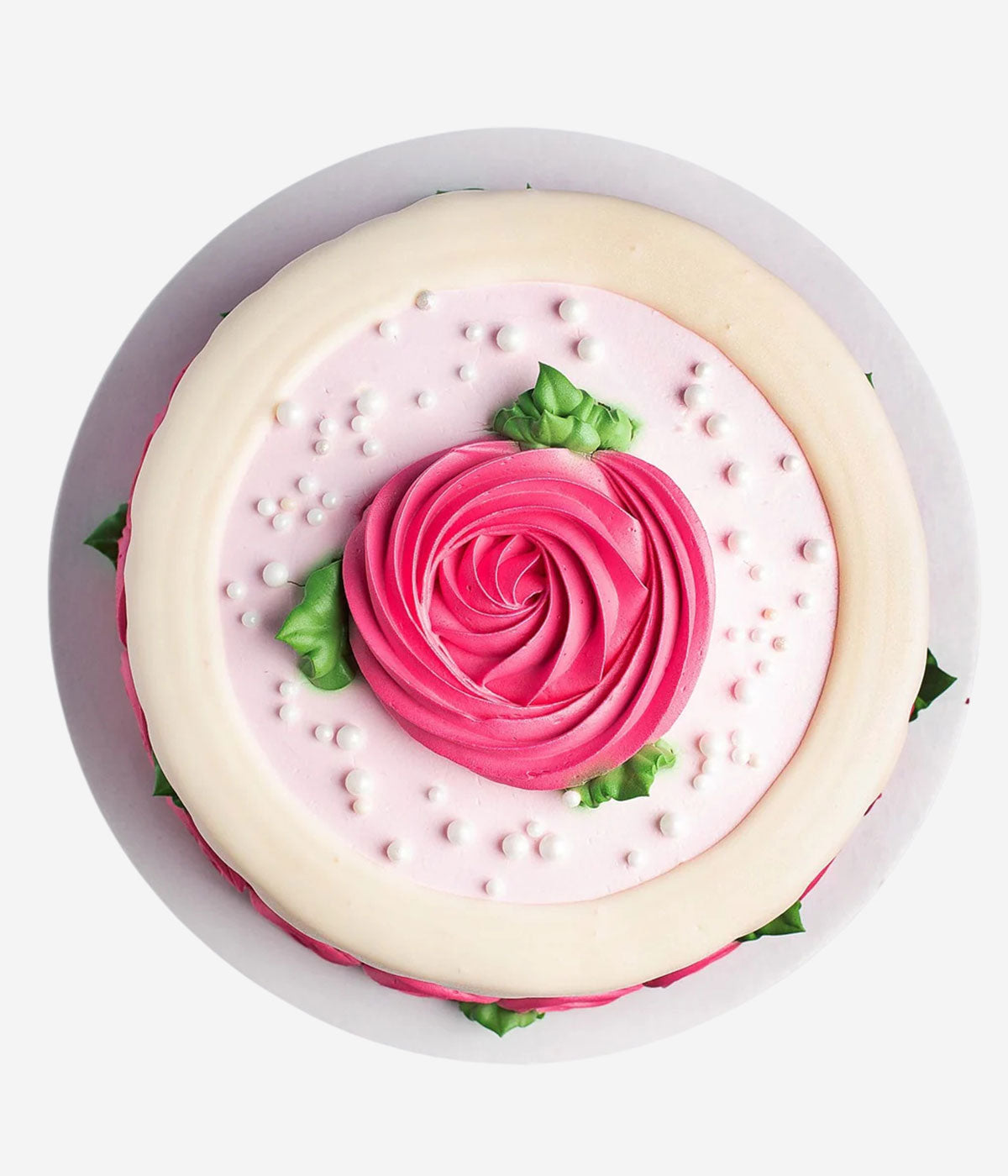 Blush Rose Cake