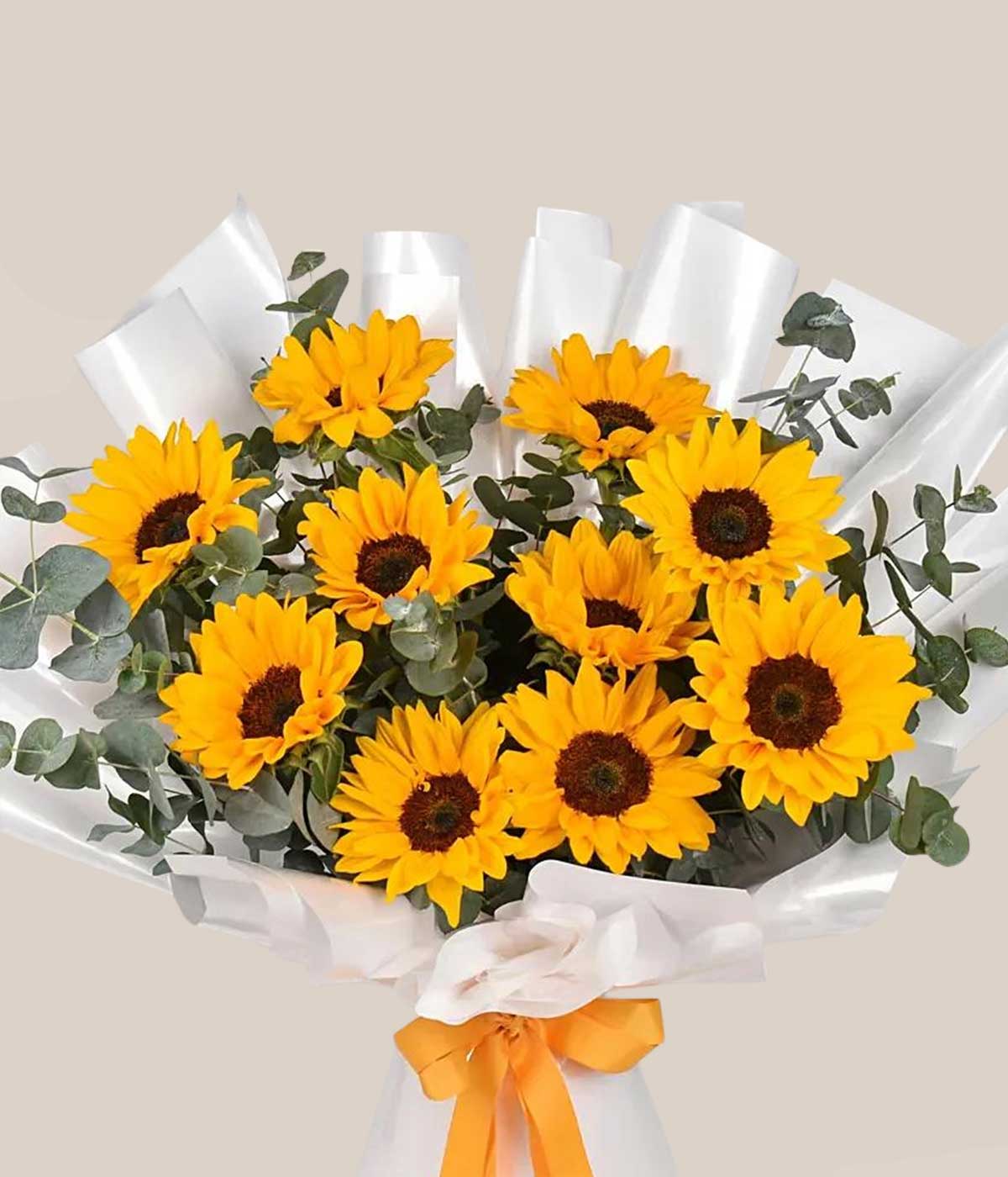 Sunflowers Pop Bouquet