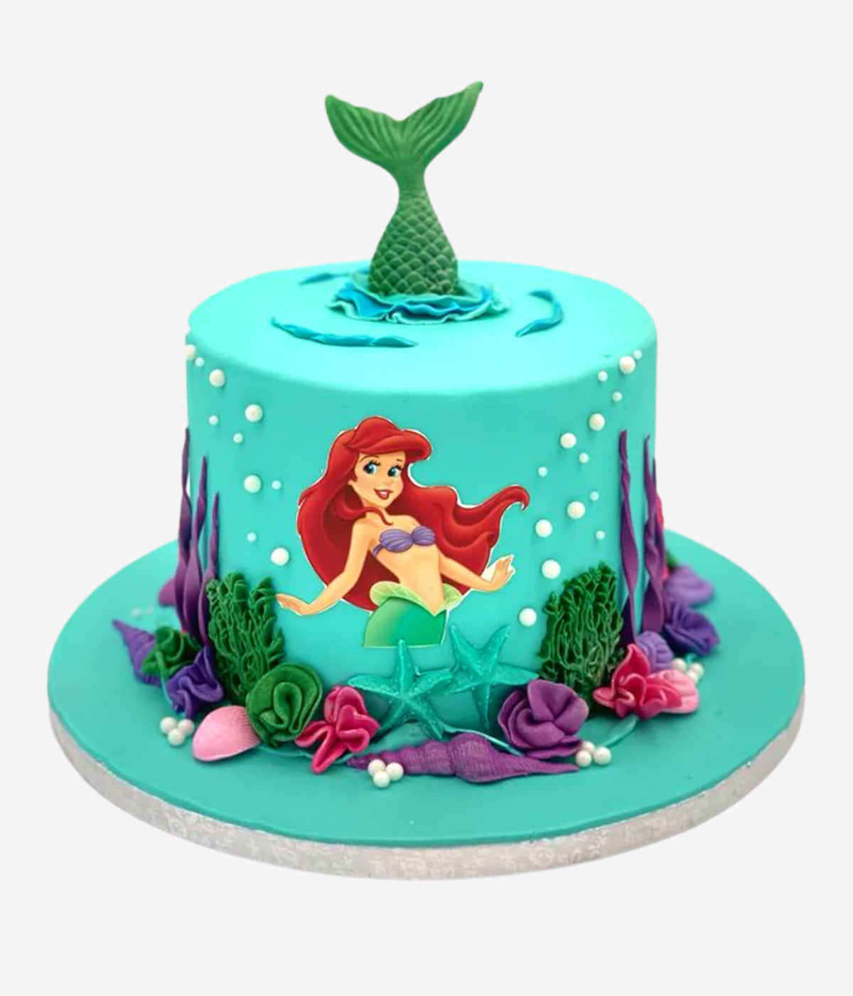 Little Mermaid Sea Cake